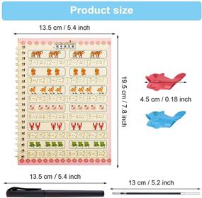 img 3 attached to Childrens Kindergarten Handwriting Workbook Mathematics