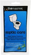 🚽 septic care septic tank treatment: eliminate odors, revitalize drain fields (100% natural concentrate, 2 water soluble sachets) logo
