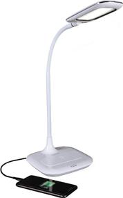 img 4 attached to 💡 Enhance Your Workspace with OttLite LED Desk Lamp: Wireless Charging, 3 Color Modes, and Touch Controls - Awarded The Good Housekeeping Seal