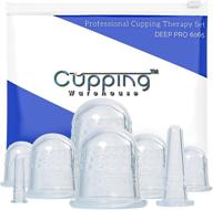 силиконовый комплект для вакуумного массажа cupping warehouse grip 8 pro 6570 - продвинутый набор для вакуумного массажа для профессионалов и самостоятельного использования - китайские силиконовые массажные чашки для эффективного декомпрессинга лица и тела логотип