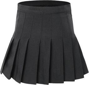 img 4 attached to 👗 Tremour Pleated Single Tennis Skirts: Stylish Women's Clothing in Skirts