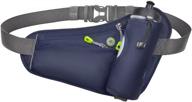 hiking fanny pack with water bottle holder - stay hydrated on the go! logo