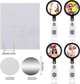 img 2 attached to Sublimation Aluminum Stickers Retractable Personalized