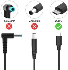 img 3 attached to ⚡️ Efficient Charging Solution: Compatible USB-C Type C Series Laptop Charger for HP 45W Chromebook