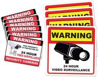 🎥 video surveillance camera decal label logo