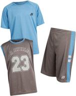 pro athlete athletic tee shirt performance boys' clothing in clothing sets logo