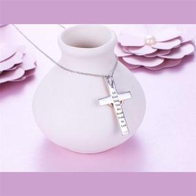 img 1 attached to 🎵 Sterling Silver Musical Pendant Necklace: Stylish Girls' Jewelry and Stunning Necklaces & Pendants