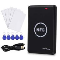 🔑 lexi rfid nfc duplicator: 125khz key fob copier, smart card reader/writer, encrypted programmer – usb interface, uid/t5577 writable key cards logo