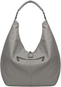 img 2 attached to Women's Handbags and Wallets: Stylish Shoulder Bags with Ample Capacity and Fashionable Embellishments