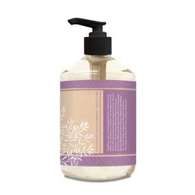 img 3 attached to 🧴 Lavender & Olive Oil Liquid Hand Soap by Olivia Care - All Natural Hand Wash for Kitchen & Bathroom - 18.5 OZ