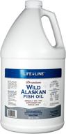 🐟 wild alaskan fish oil omega-3 supplement for skin &amp; coat by life line pet nutrition – enhances brain, eye &amp; heart health in dogs &amp; cats logo