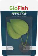 🌿 glofish betta leaf: enhance your tropical freshwater betta aquarium with ornamental decor logo