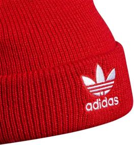 img 2 attached to 🧢 Adidas Originals Kids' Trefoil Beanie: The Perfect Blend of Style and Comfort for Boys and Girls