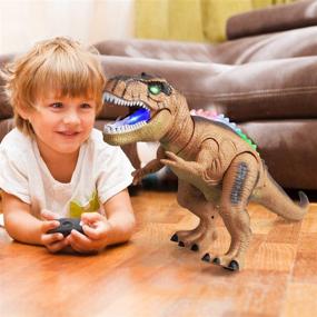 img 3 attached to 🦖 STEAM Life Control Dinosaur Realistic: Unleashing Ancient Wonders through Remote Control
