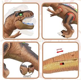 img 2 attached to 🦖 STEAM Life Control Dinosaur Realistic: Unleashing Ancient Wonders through Remote Control