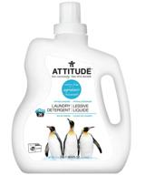 🌿 attitude wildflowers natural laundry liquid detergent - 60.8 fl oz - plant-based, effective washing machine soap, vegan and cruelty-free logo