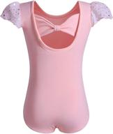 molldan girls' ballet leotard with 2qt5027 06 xxl sleeves – perfect for active wear! logo