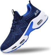 👟 performance enhanced fefiyo athletic running lightweight sneakers for men logo