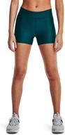 👚 enhanced performance for women: under armour heatgear mid rise shorty logo