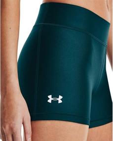 img 3 attached to 👚 Enhanced Performance for Women: Under Armour HeatGear Mid Rise Shorty