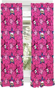 img 4 attached to 👧 Franco Kids L.O.L. Surprise! Window Curtain Panels Set, 82 in x 63 in