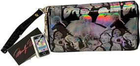 img 3 attached to 👜 Marilyn Monroe Signature Women's Handbags & Wallets featuring Wristlet Smartphone Compartments