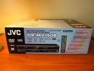 📼 jvc drmv150 dvd video recorder vhs hi-fi stereo: feature-packed recording and playback device logo