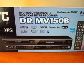 img 1 attached to 📼 JVC DRMV150 DVD видеомагнитофон VHS Hi-Fi стерео: устройство с богатым функционалом для записи и воспроизведения