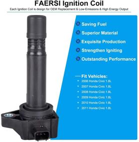 img 3 attached to FAERSI Ignition Coils UF 582 5C1637