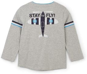 img 3 attached to 👕 Hatley Little Sleeve Graphic Planes Boys' Clothing: Cool and Stylish Apparel for Boys!