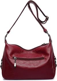 img 3 attached to 👜 Womens Shoulder Covelin Leather Crossbody Handbag - Handbags, Wallets, and Totes