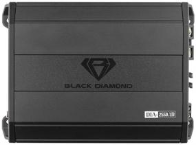img 2 attached to 💎 Powerful Black Diamond DIA-2550.1D Car Audio Amplifier - Monoblock, Class D, 2550 Watts with Remote BASS Knob