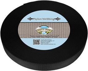 img 3 attached to Versatile and Vibrant: Country Brook Design's Durable 🌈 5/8 Inch Heavy Nylon Webbing in 31 Striking Colors
