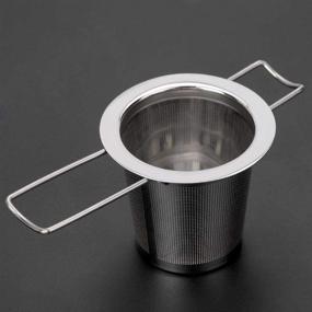 img 1 attached to Stainless Infuser Strainer Foldable Filter