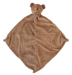 img 1 attached to Angel Dear Brown Bear Blankie: Soft and Cuddly Comfort for your Little One
