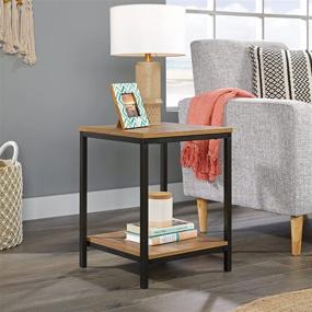 img 1 attached to 🪑 Sauder North Avenue Side Table, 15.51x15.51x20.00, Sindoori Mango Finish - Improved SEO