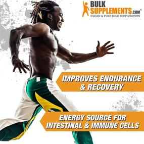 img 2 attached to Boost Muscle Recovery with BulkSupplements L-Glutamine Capsules - 1500mg BCAAs Amino Acids, Post Workout for Men and Women - 300 Vegetarian Capsules