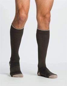 img 3 attached to Stylish and Supportive: SIGVARIS Merino Wool Outdoor Calf-High Compression Socks 15-20mmHg