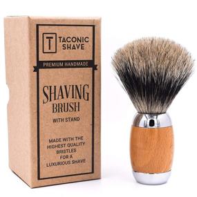 img 1 attached to Taconic Shaves Shaving Beechwood Included