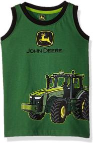 img 2 attached to 👕 Adorable John Deere Toddler T Shirt: Ideal Construction Boys' Clothing for Your Little One!