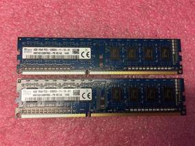 img 2 attached to Hynix HMT451U6BFR8C-PB 8 ГБ DDR3 1600 CL11 Комплект памяти для настольных компьютеров - 2x 4 ГБ PC3-12800U