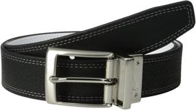 img 2 attached to Nike Classic Reversible Black White Men's Accessories for Belts