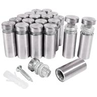 🔩 high-quality stainless steel standoffs for effective advertising mounting logo