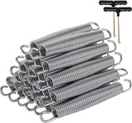 yarlung 20 pack 7 inch trampoline springs with 2 t-hooks: premium stainless steel replacement parts for skywalker, jumpking, upperbounce, skybound логотип