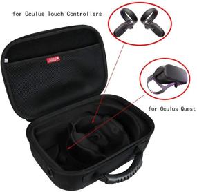 img 3 attached to 🧳 Protective EVA Travel Case for Oculus Quest 2 & Quest VR Headset