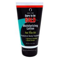 🏻 high time moisturizer - dare to be bald scalp treatment with tea tree, 4.75 ounce (825930) logo