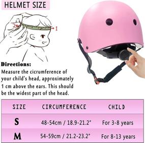 img 1 attached to Premium Kids Toddler Protective Gear and Helmet Sets - Ideal for 🛹 Skateboarding, Skating, Scooter, Cycling - Knee Pads, Wrist Pads, and Elbow Pads included!