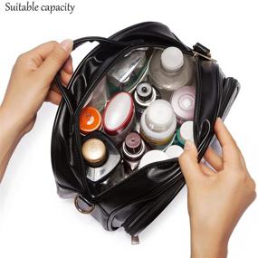 img 2 attached to LACATTURA Cosmetic Waterproof Toiletry Organizer
