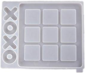 img 3 attached to Enhance Family Bonding with WALLFIA Tic Tac Toe Resin Molds: Create Fun XO Board Game at Home