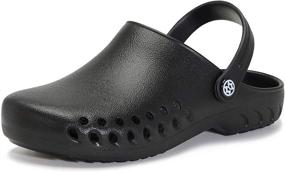 img 4 attached to 👞 Men's Lightweight Slip-On Sandals for Comfortable Walking, Mules, and Clog Shoes